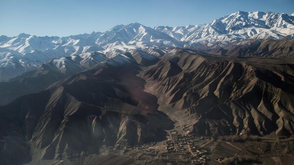 View of Bamyan mountains, Afghanistan. - Sputnik India
