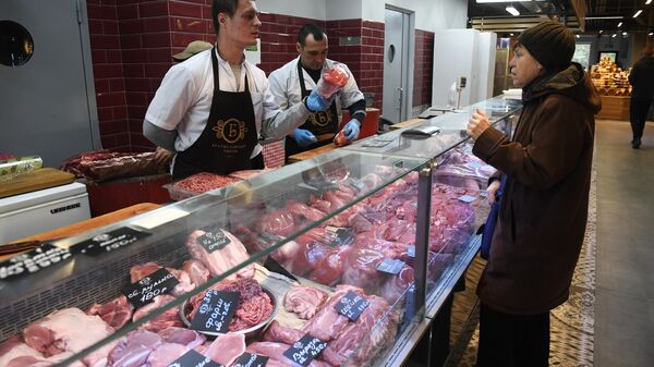Opening of the Bratislavsky Market after renovation in Moscow. - Sputnik भारत