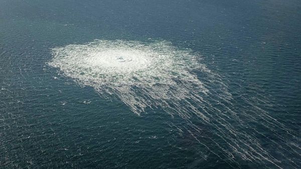 Gas leak location on Nord Stream 2  - Sputnik भारत