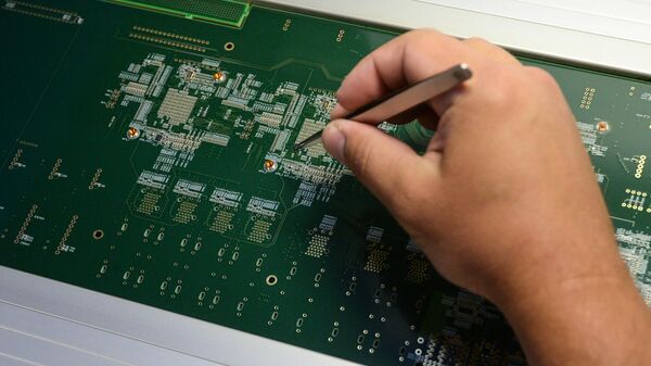 Surface mount technology assembly lines at Eltex Enterprise Ltd., Novosibirsk - Sputnik भारत