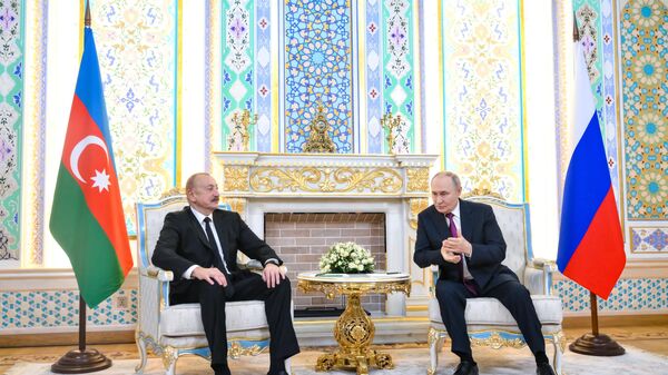 Russian President Vladimir Putin and Azerbaijani President Ilham Aliyev - Sputnik भारत