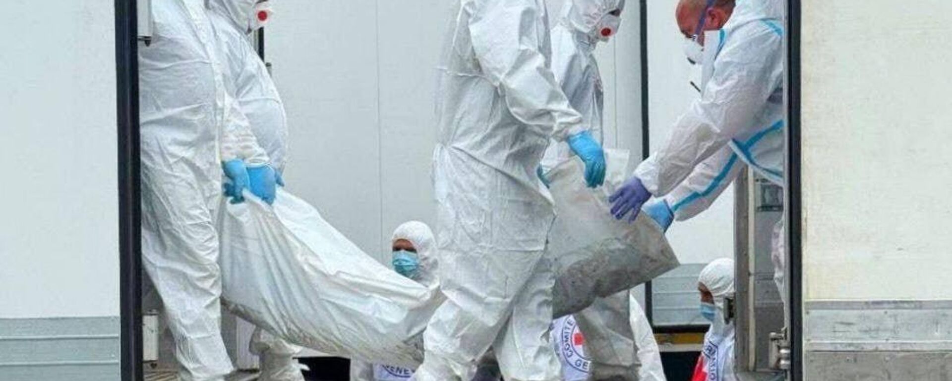 Exchange of bodies of fallen servicemen within the framework of the Istanbul agreements between Russia and Ukraine. - Sputnik भारत, 1920, 20.11.2025