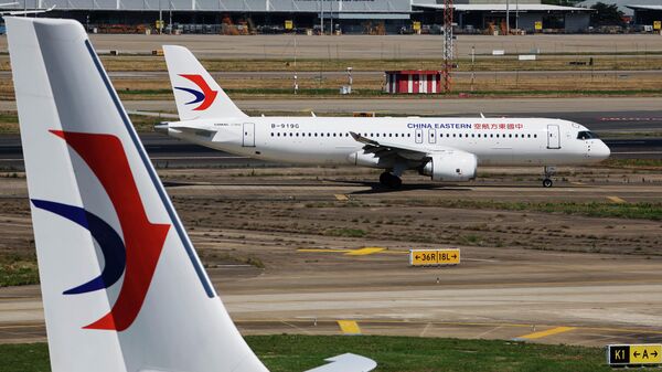 C919 passenger plane arrives at Shanghai Hongqiao International Airport on May 28, 2024 in Shanghai, China. China Eastern Airlines signed a contract with COMAC in September 2023 for an additional 100 C919 aircraft.  - Sputnik India