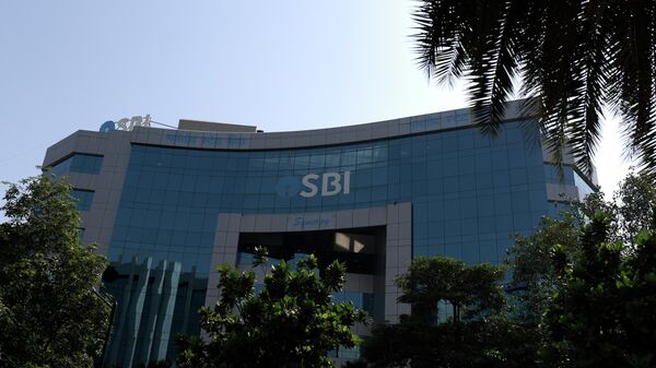 The State Bank of India (SBI) building is seen at the business district, Bandra Kurla Complex in Mumbai, India, on October 13, 2025. (Photo by Indranil Aditya/NurPhoto via Getty Images) - Sputnik India