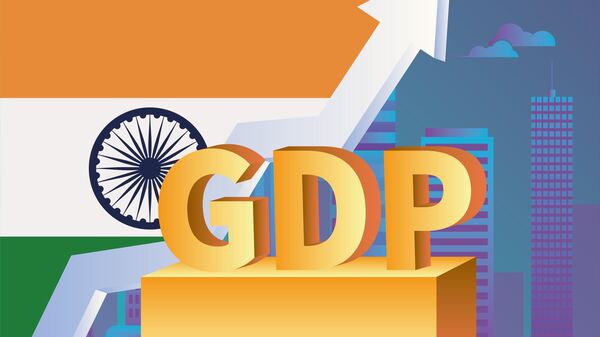 India's GDP rose India's GDP rose - Sputnik India