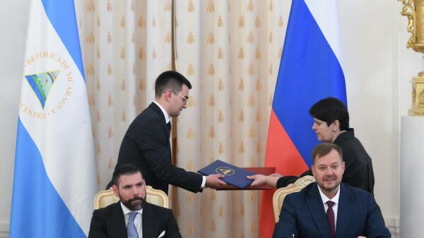 Signing of cooperation agreements between new regions and the city of Sevastopol and the Republic of Nicaragua - Sputnik India