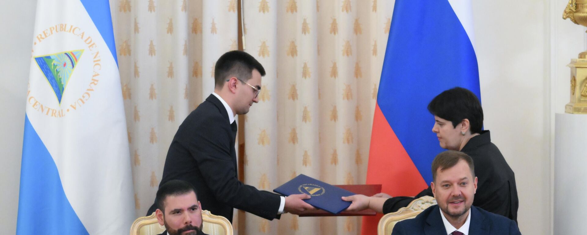 Signing of cooperation agreements between new regions and the city of Sevastopol and the Republic of Nicaragua - Sputnik India, 1920, 27.11.2025