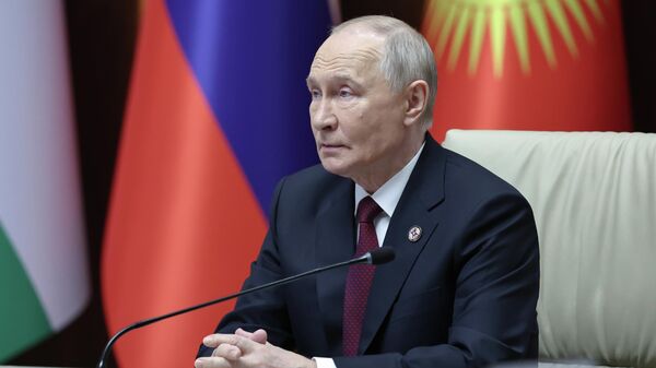 Russian President Vladimir Putin during an expanded meeting of the CSTO Collective Security Council - Sputnik India