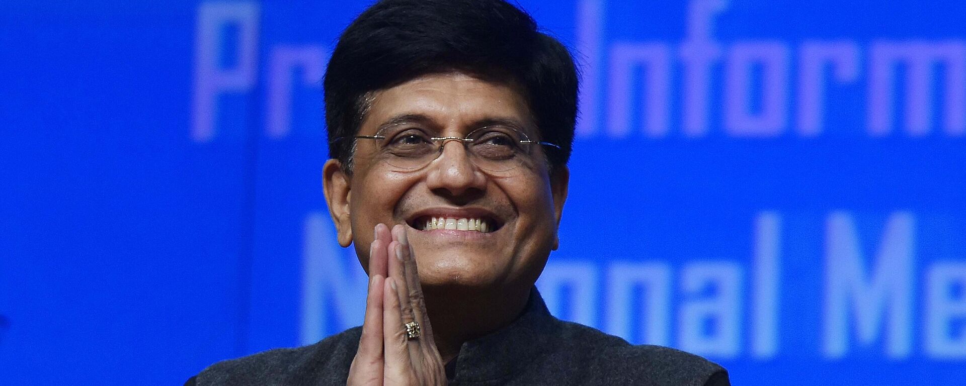 NEW DELHI, INDIA - FEBRUARY 1: Union Finance Minister Piyush Goyal gestures during a press conference on Interim Budget 2019, at National Media Centre on February 1, 2019 in New Delhi, India. (Photo by Vipin Kumar/Hindustan Times via Getty Images) NEW DELHI, INDIA - FEBRUARY 1: Union Finance Minister Piyush Goyal gestures during a press conference on Interim Budget 2019, at National Media Centre on February 1, 2019 in New Delhi, India. (Photo by Vipin Kumar/Hindustan Times via Getty Images) - Sputnik India, 1920, 05.12.2025