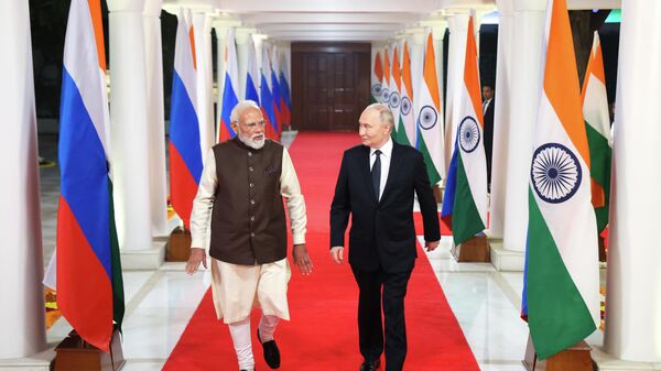 Государственный визит президента РФ Владимира Путина в Индию - Sputnik भारत