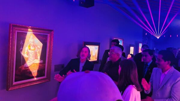 Immersive Exhibition by Russian Artist Nikas Safronov Opens in New Delhi - Sputnik भारत