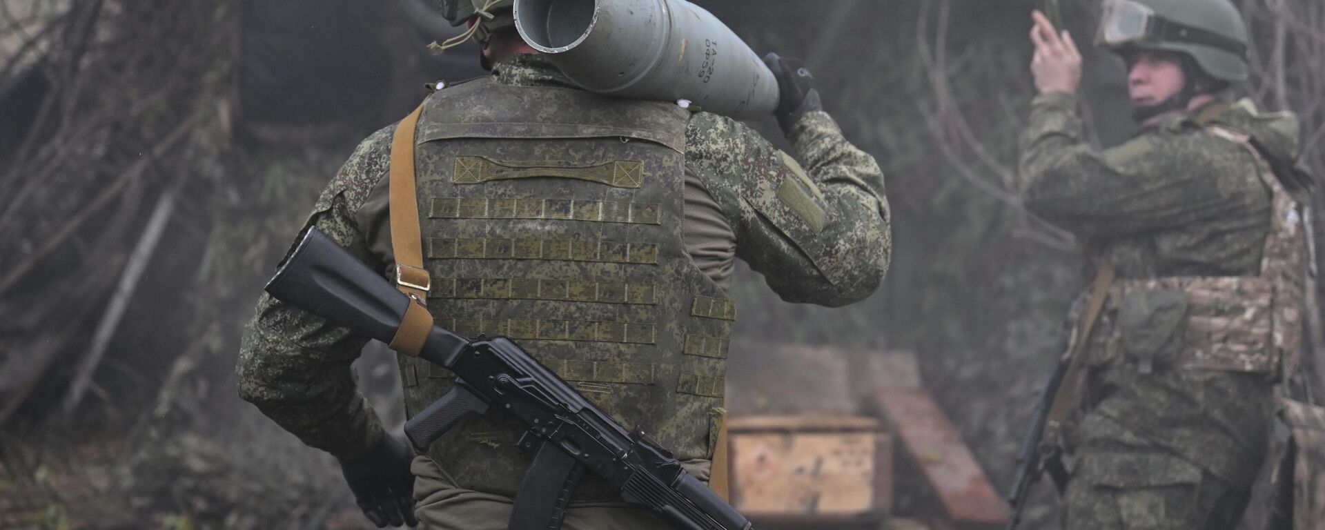 Combat work of a 2S5 Giatsint-S crew near Krasnoarmeysk (Pokrovsk) - Sputnik India, 1920, 11.03.2026