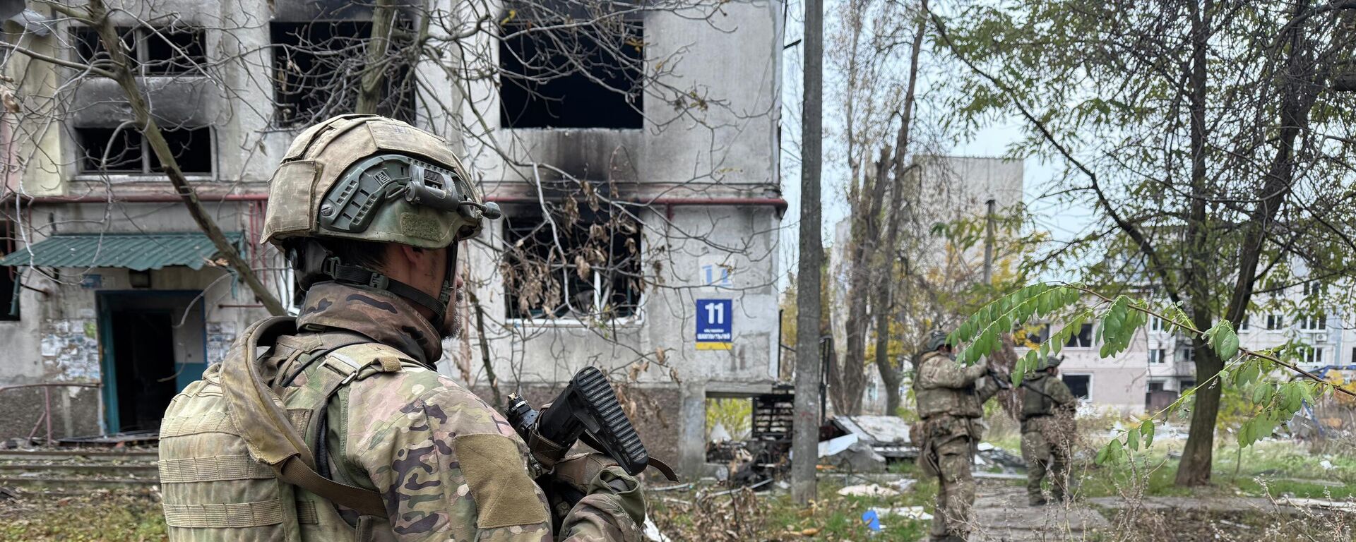 Освобожденный российскими войсками Красноармейск - Sputnik भारत, 1920, 20.12.2025