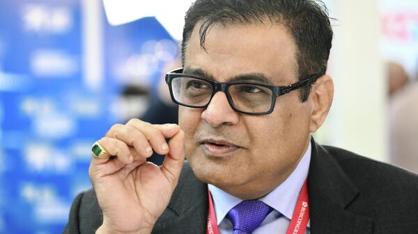 ПМЭФ-2025. Стенд РИА Новости и студия радио Sputnik - Sputnik भारत