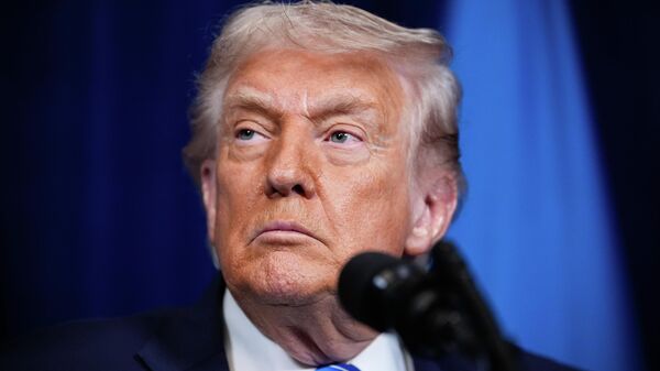 President Donald Trump attends a joint news conference with Ukraine's Zelensky - Sputnik भारत