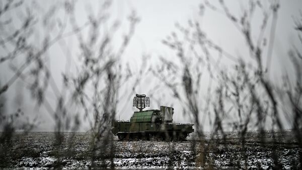 Combat duty of the Tor-M1 anti-aircraft missile system (SAM) in the Krasnoarmeysk direction of the North Military District - Sputnik भारत