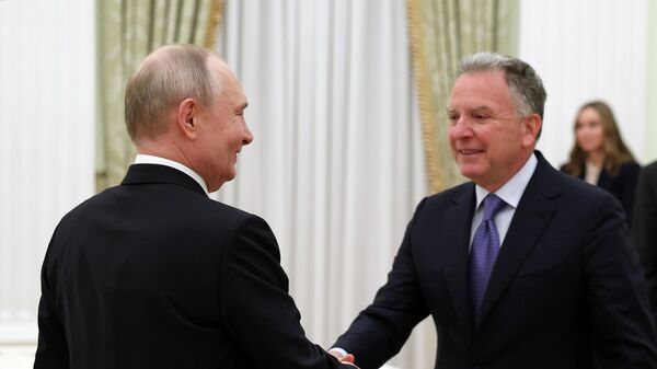Russian President Vladimir Putin meets Trump’s special envoy Steve Witkoff in Moscow on January 23, 2026.
 - Sputnik भारत