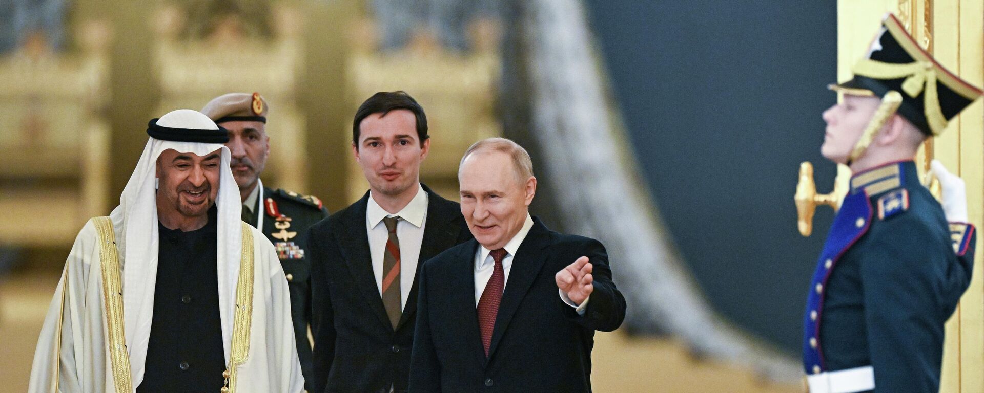 Meeting between Russian President Vladimir Putin and UAE President Mohamed bin Zayed Al Nahyan - Sputnik भारत, 1920, 01.02.2026