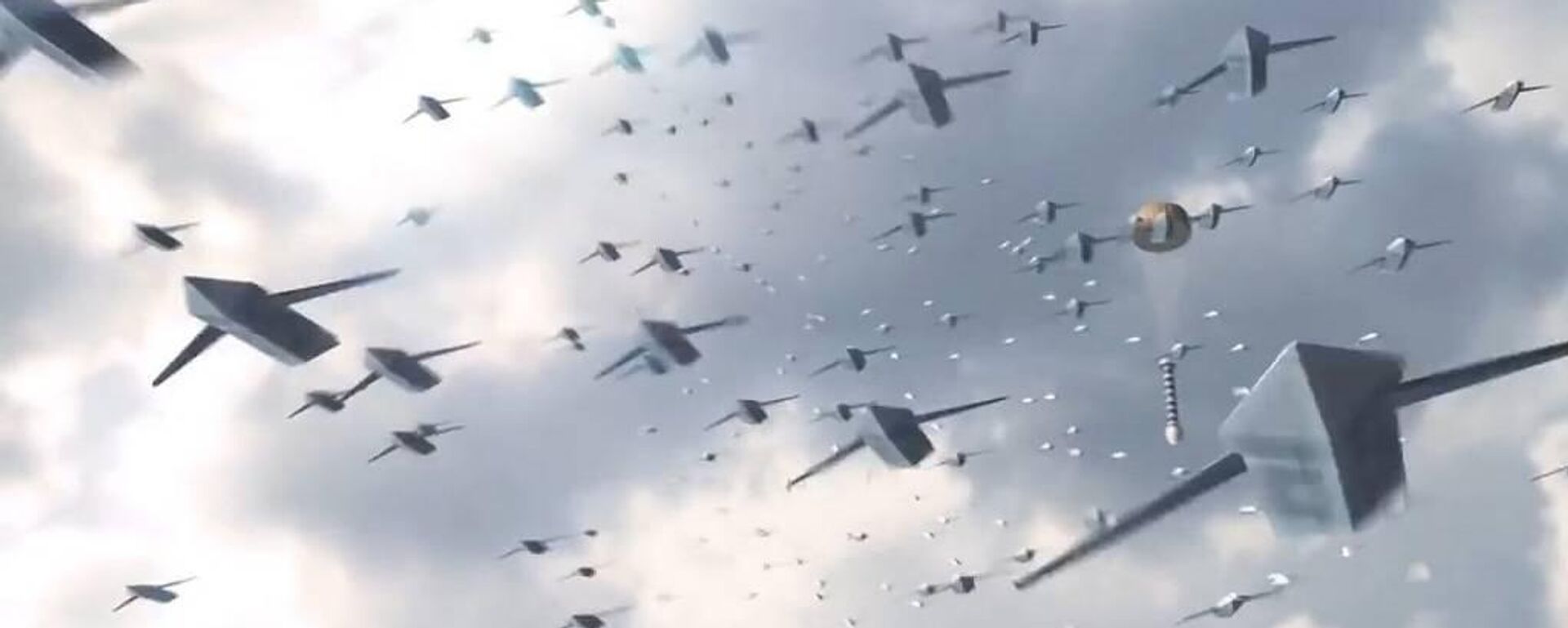 Drone swarm - Sputnik भारत, 1920, 05.02.2026