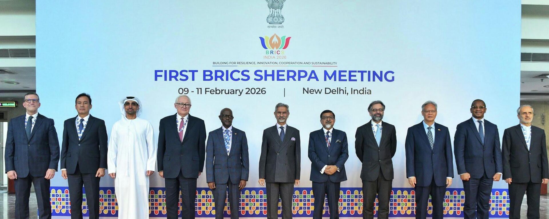 India Hosts the First BRICS Sherpa Meeting - Sputnik India, 1920, 11.02.2026