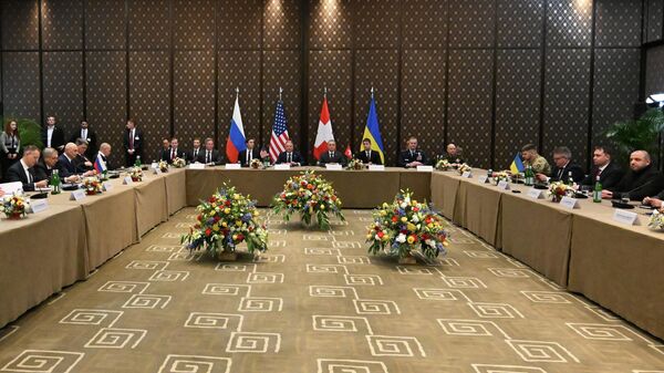 Trilateral negotiations between Russia, the US and Ukraine on Ukraine, February 17-18 - Sputnik India