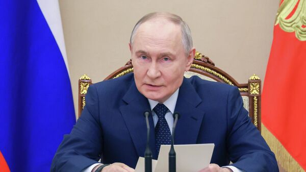 Russian President Vladimir Putin during a meeting on the State Armament Program, December 26 - Sputnik India