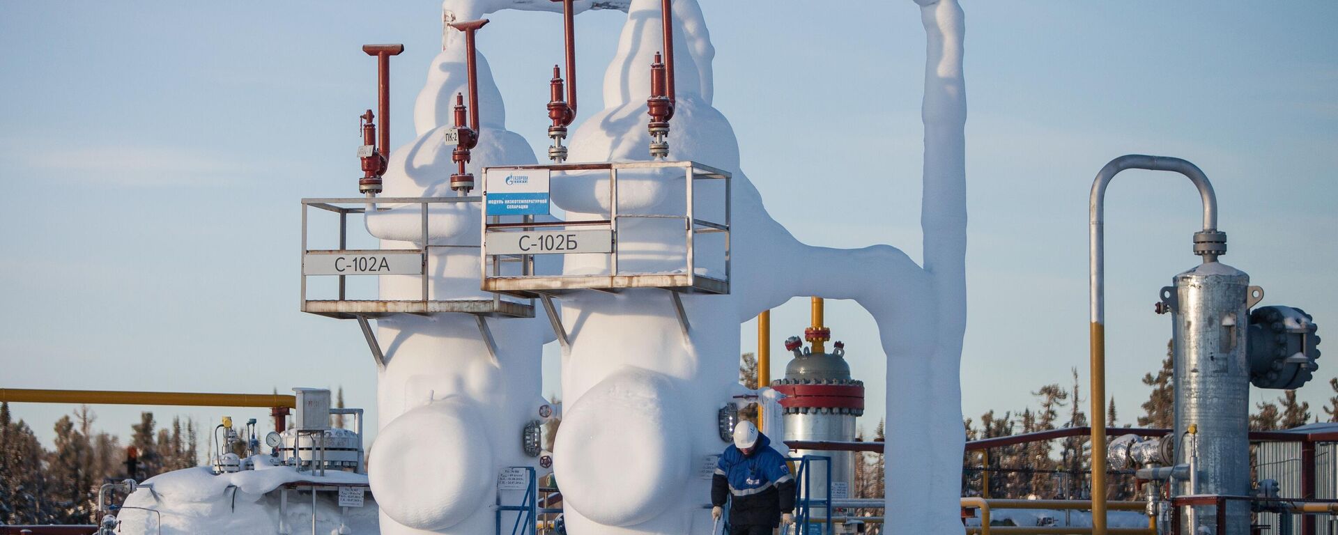 Gas wells of Gazprom on the Kovykta gas field. - Sputnik India, 1920, 11.03.2026