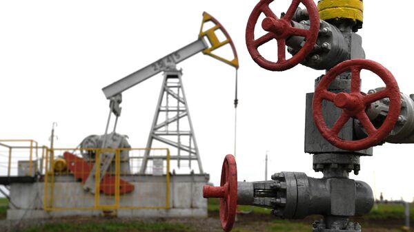 An oil pumpjack in Tatarstan, Russia - Sputnik India