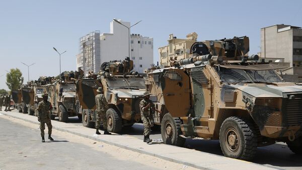 Libyan forces are deployed in Tripoli, Libya, Saturday, Aug. 27, 2022 - Sputnik भारत