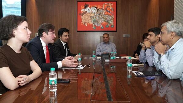 Moscow enterprises from various industrial sectors held talks with Indian partners. - Sputnik India