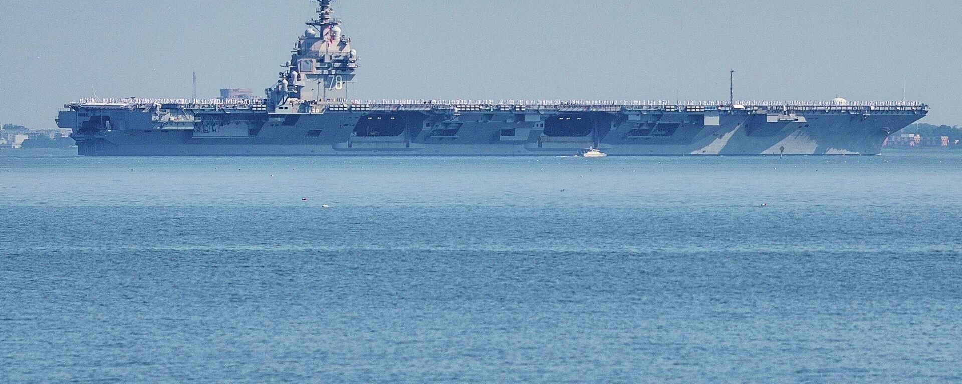 The USS Gerald R. Ford aircraft carrier. - Sputnik India, 1920, 30.04.2026