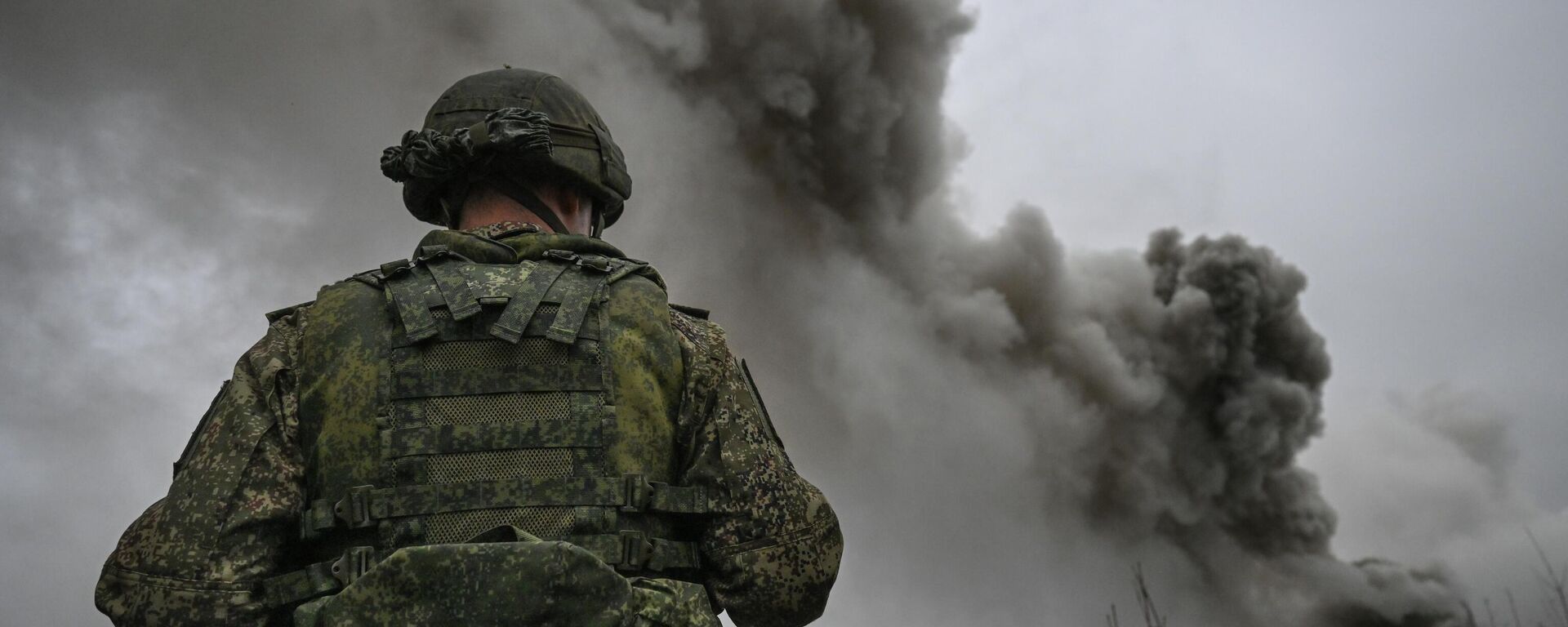 A Russian serviceman near Krasnoarmeysk - Sputnik भारत, 1920, 19.04.2026