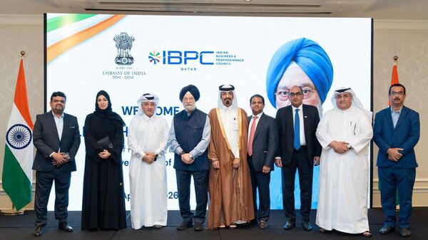 India's Minister for Petroleum and Natural Gas Hardeep Singh Puri in Qatar. India's Minister for Petroleum and Natural Gas Hardeep Singh Puri in Qatar. - Sputnik India