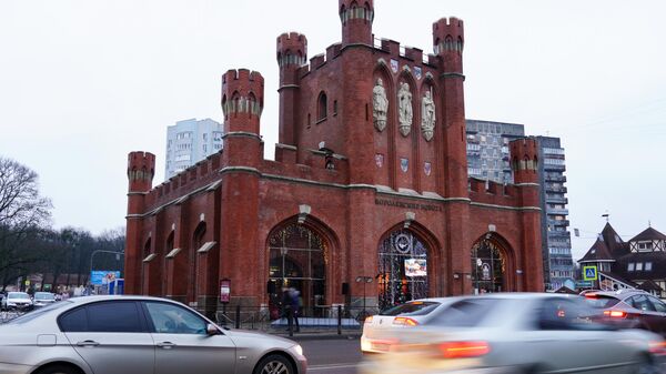 Royal Gate after restoration in Kaliningrad. The Royal Gates are included in the list of objects of cultural heritage of federal significance. - Sputnik भारत