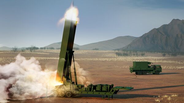 Artist notional rendering of the Long Range Hypersonic Weapon 'Dark Eagle' program. - Sputnik भारत