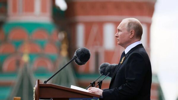Victory Day Speech of Vladimir Putin in Moscow on 9 May 2022  - Sputnik India