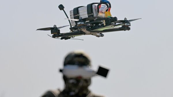  A Russian FPV drone. File photo - Sputnik India