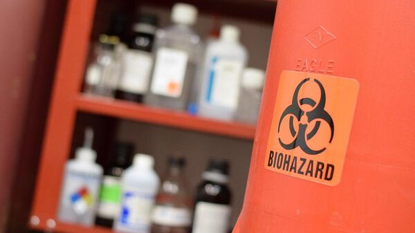  Biohazard chemical cabinet - Sputnik भारत