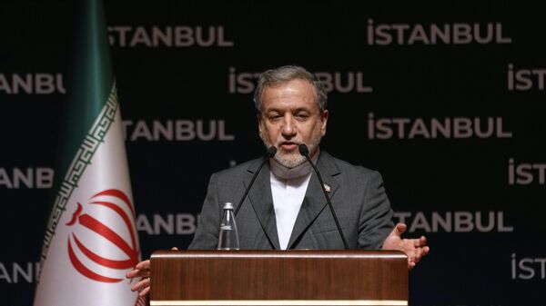Iranian Foreign Minister Abbas Araghchi attends a news conference, in Istanbul, Turkey, Sunday, June 22, 2025. - Sputnik भारत