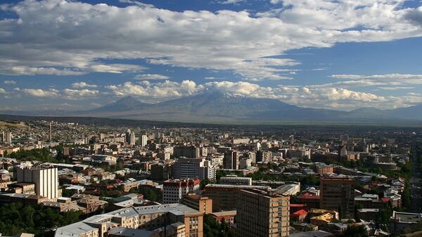 A view of Yerevan from the Mother Armenia monument - Sputnik India