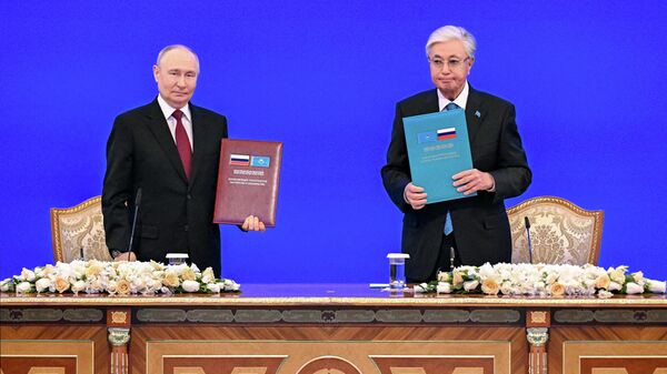 Russian President Vladimir Putin's state visit to Astana - Sputnik India