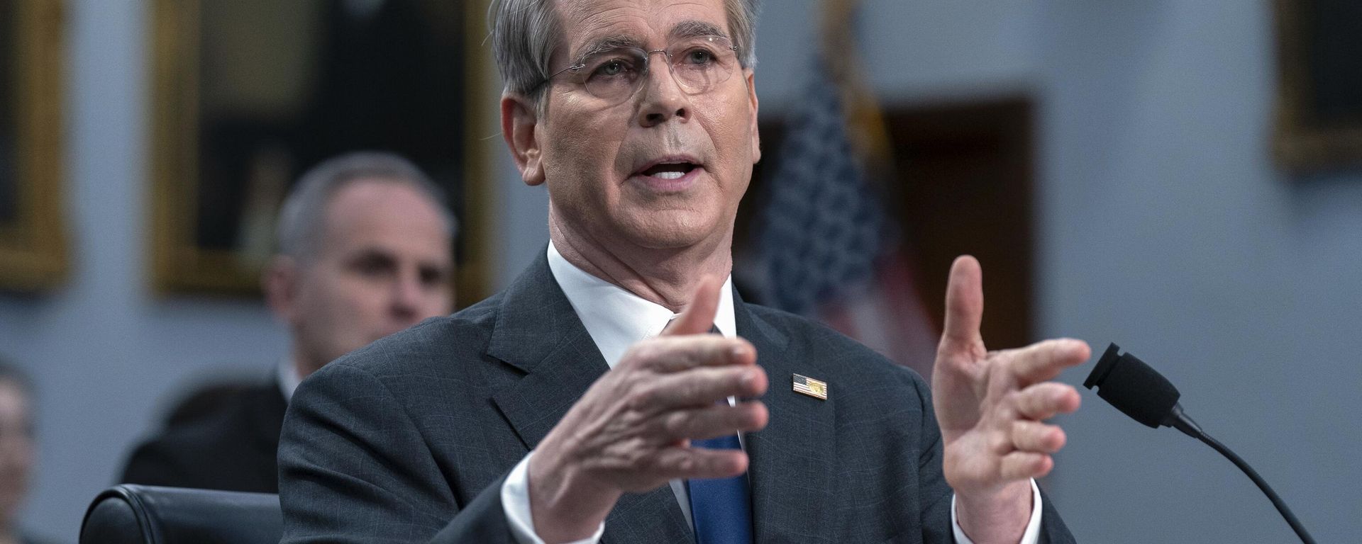 Treasury Secretary Scott Bessent testifies before the House Committee on Appropriations, Subcommittee on Financial Services and General Government, oversight hearing of the U.S. Department of the Treasury on Capitol Hill in Washington, Tuesday, May 6, 2025. - Sputnik भारत, 1920, 23.09.2026
