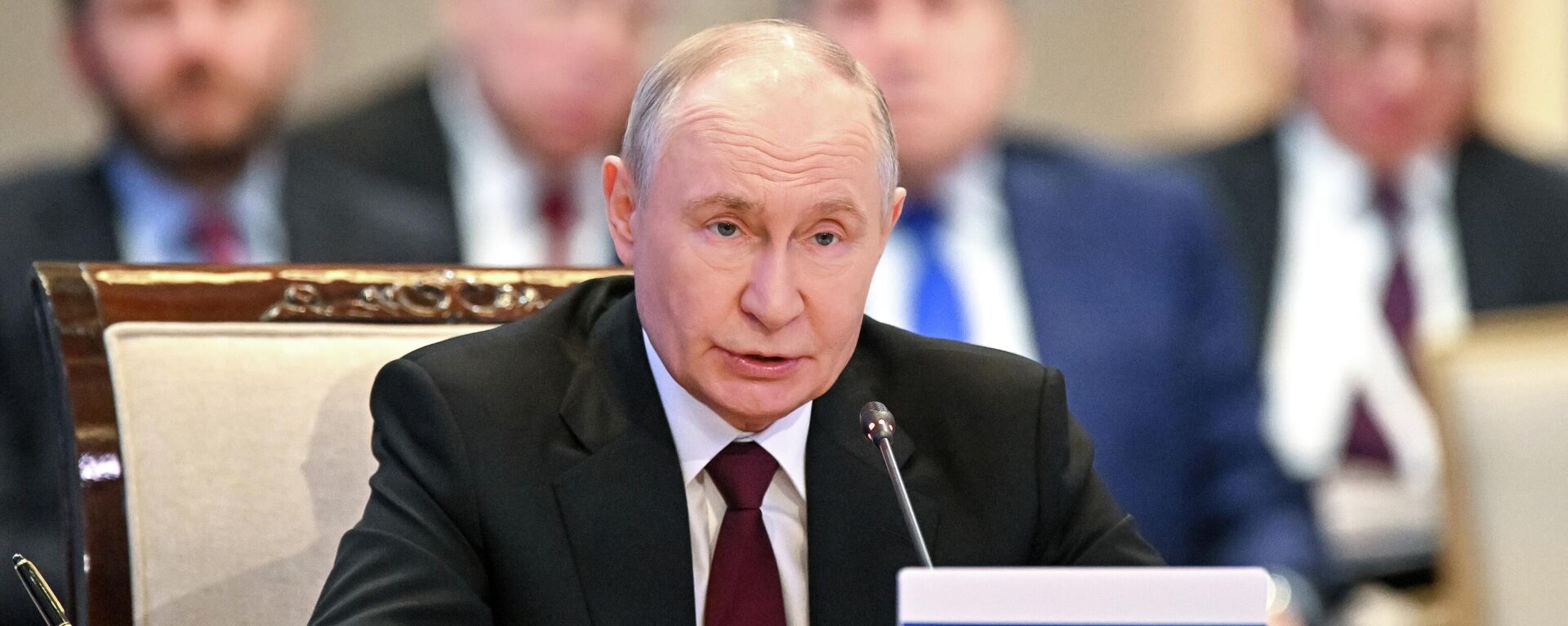 Russian President Vladimir Putin during a meeting of the Supreme Eurasian Economic Council - Sputnik भारत, 1920, 29.05.2026
