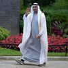 Crown Prince of the Emirate of Abu Dhabi, Sheikh Mohammed bin Zayed Al Nahyan, arrives in London, on Sept. 16, 2021. - Sputnik भारत