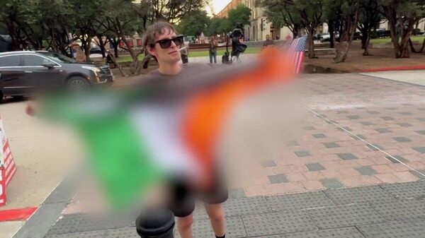 A still from a video circulating on social media. - Sputnik भारत