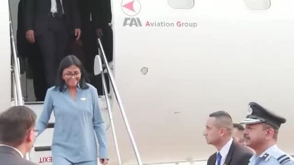🚨🇮🇳🇻🇪 Venezuela's Acting President Delcy Rodríguez arrives in India for high-level talks with PM Modi - Sputnik India