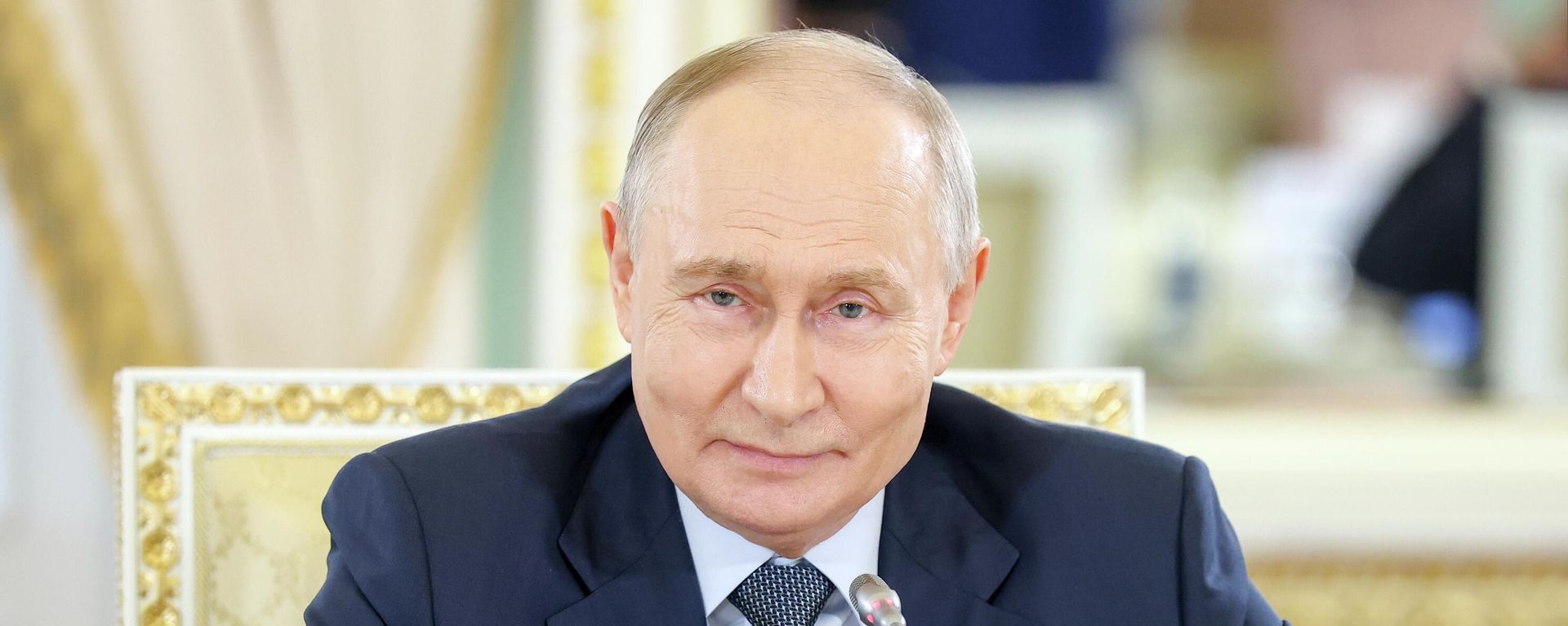 Russian President Vladimir Putin holds a meeting with heads of foreign media agencies. June 4, 2026 Russian President Vladimir Putin holds a meeting with heads of foreign media agencies. June 4, 2026 - Sputnik India, 1920, 31.08.2026