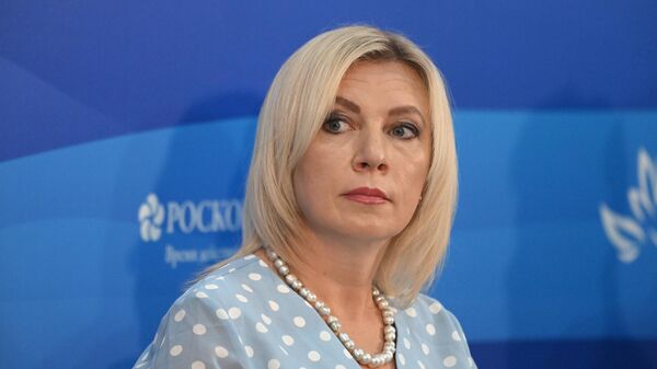 Maria Zakharova, spokeswoman for the Russian foreign ministry, at the panel discussion The Multiplicity of Truth: How to Win the Information War? at the 7th Eastern Economic Forum in Vladivostok - Sputnik India