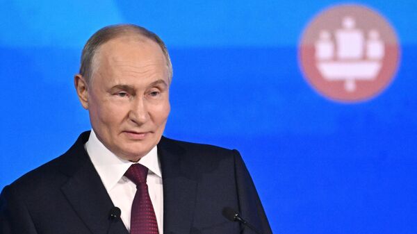 Putin speaks at 2024 SPIEF plenary session - Sputnik भारत