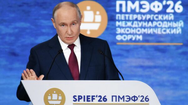 Russian President Vladimir Putin at SPIEF 2026 - Sputnik India